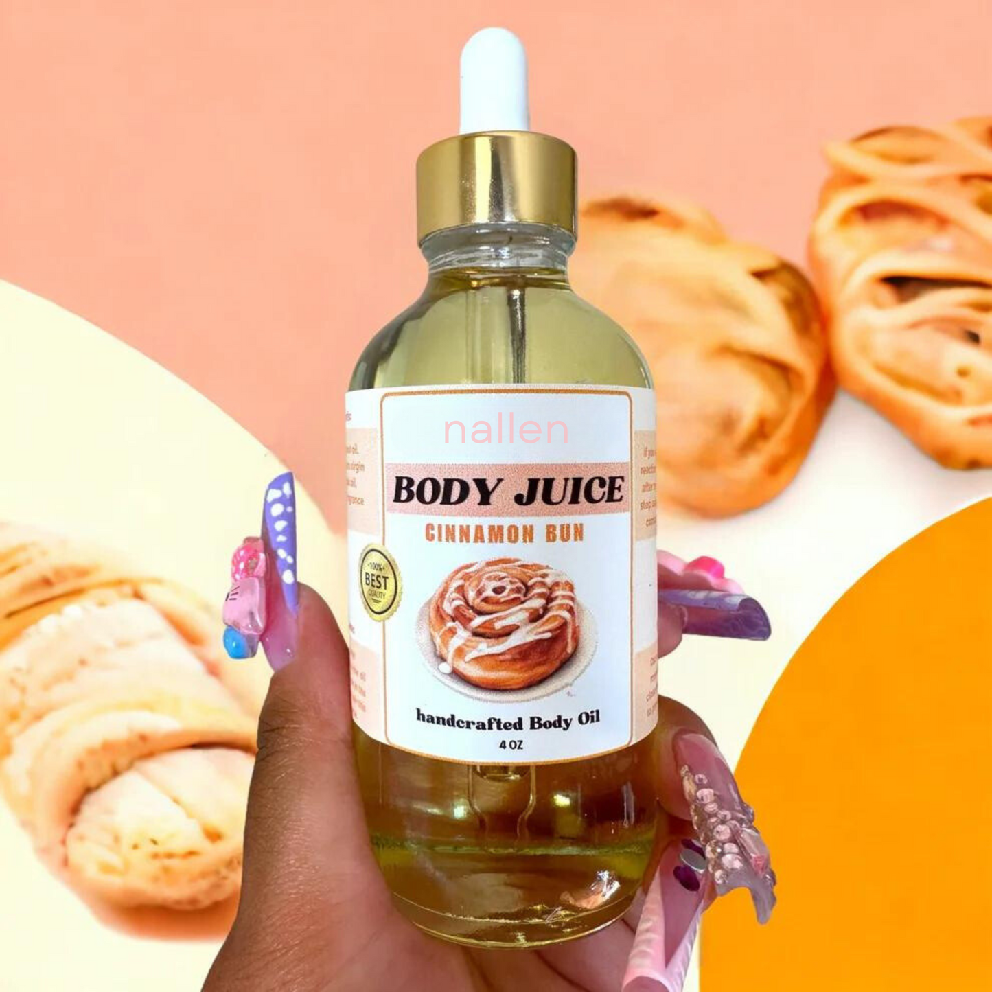 Body Juice Oil - 4 Oz