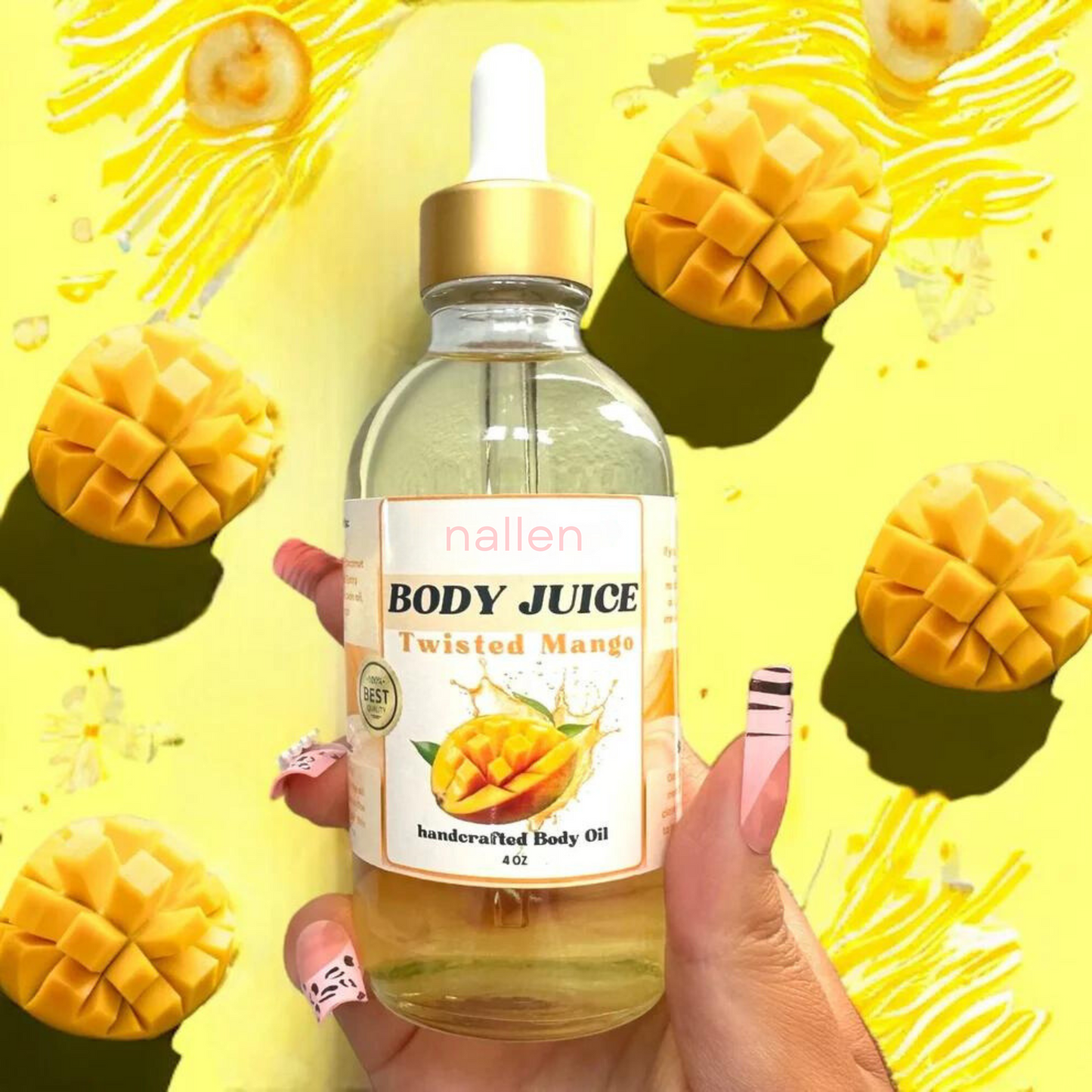 Body Juice Oil - 4 Oz