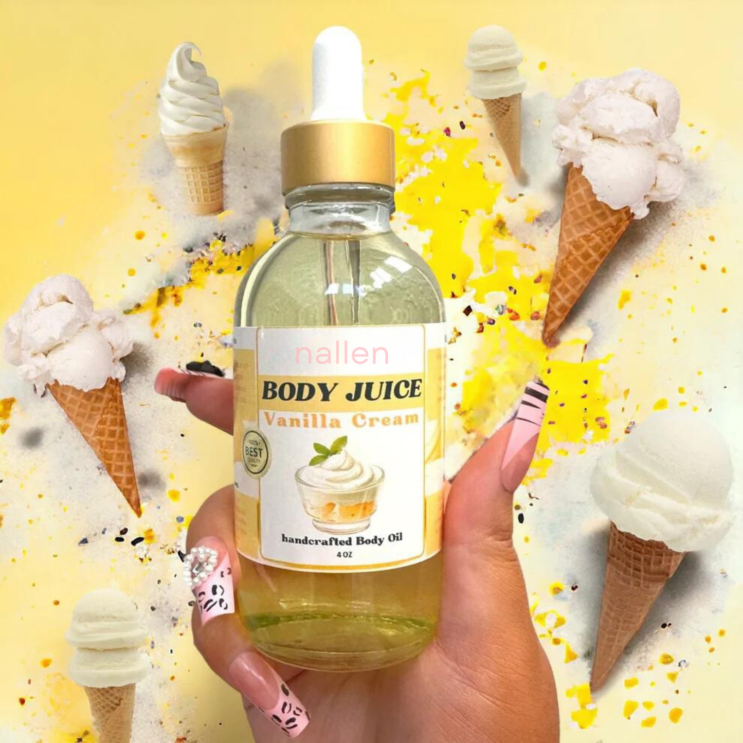 Body Juice Oil - 4 Oz