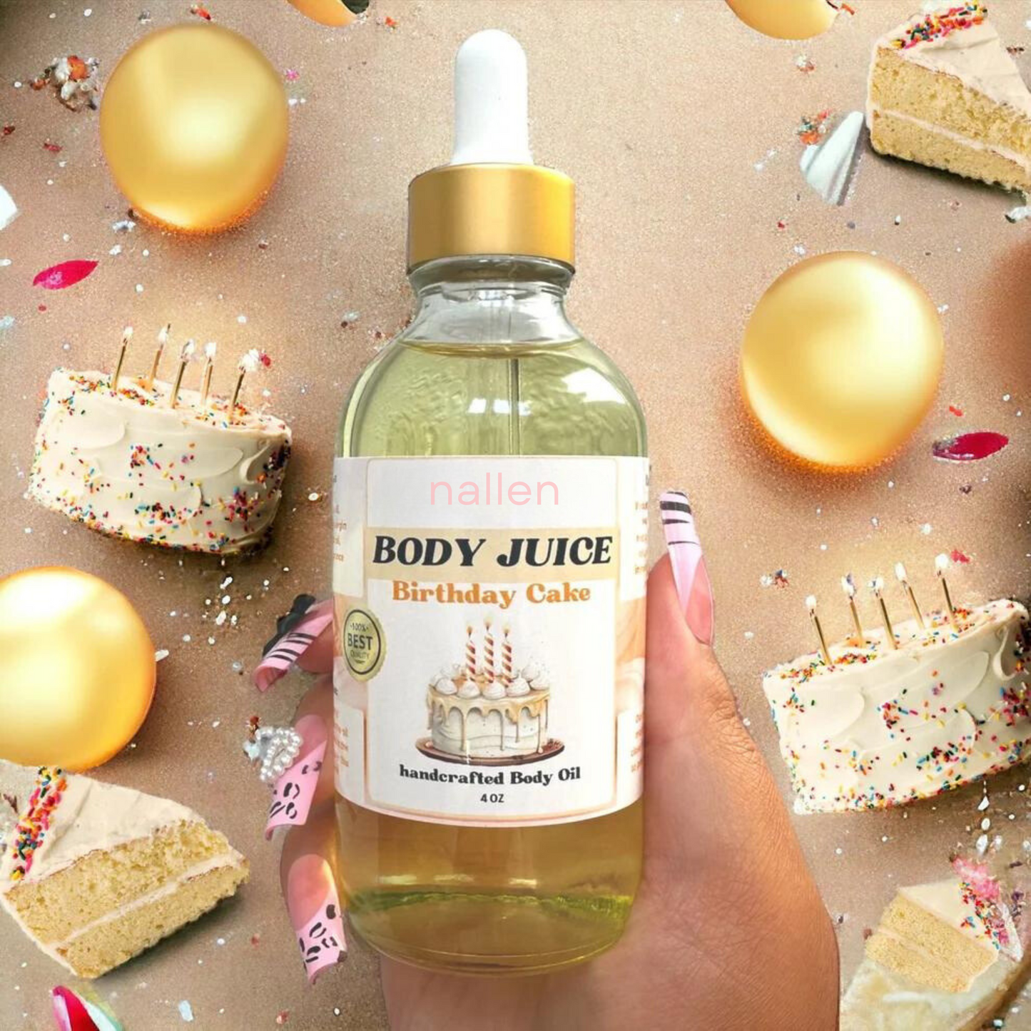 Body Juice Oil - 4 Oz